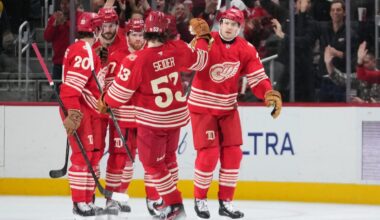 Red Wings post best midterm report card in at least a decade