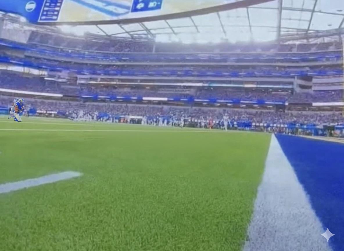 Still not a touchdown!