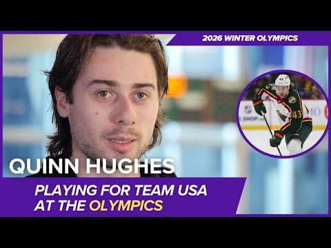 Quinn Hughes on Olympics, family and chasing gold