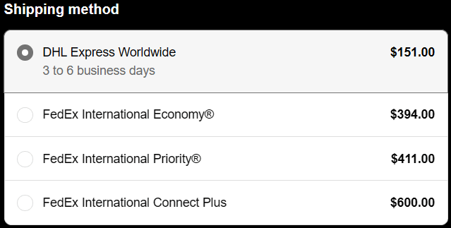Are these Rockets Shop shipping costs to Australia for real?