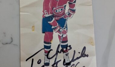 Old school cool: Found Russ Courtnall card from early 90s