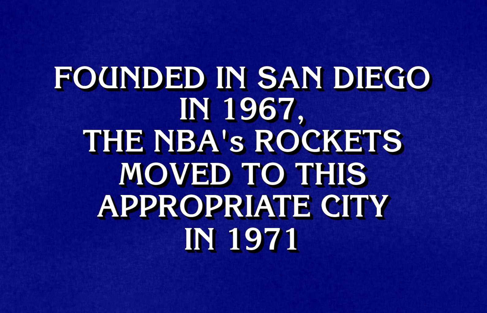 We have a feeling you might know this one...