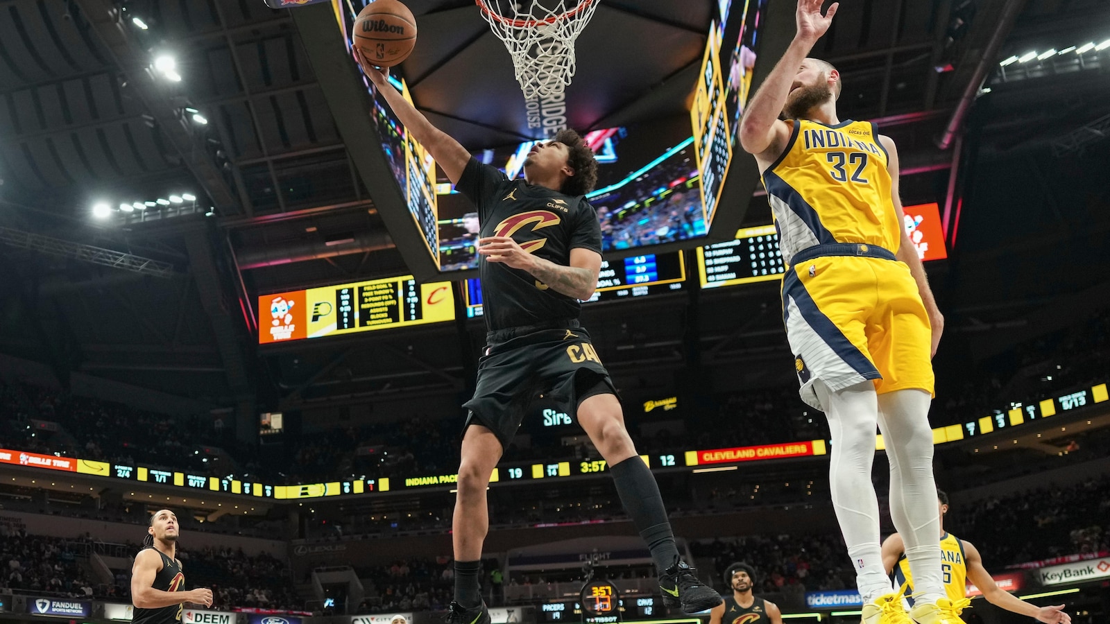 Cavaliers rally late for 120-116 win while handing the Pacers a franchise-record 13th straight loss