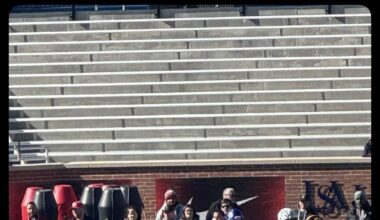 Nick Caserio is at the Senior Bowl, currently focusing on the OL