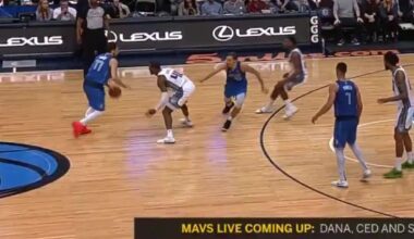 Even after getting in shape, Luka doesn’t move anywhere close to this