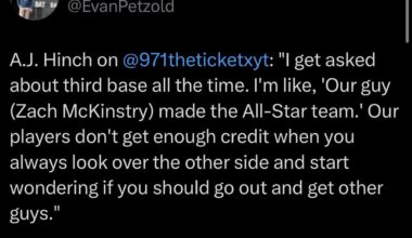 Seems like we have our answer for who will play 3rd