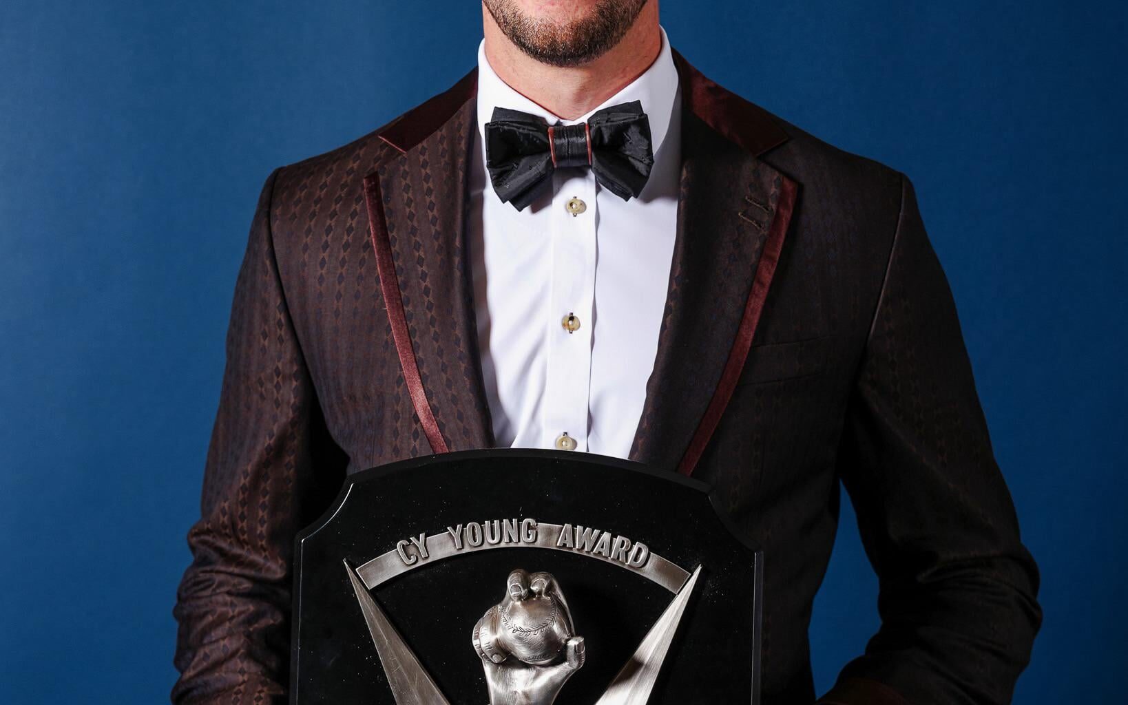 Paul Skenes with his sophomore season Cy Young Award