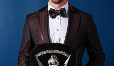 Paul Skenes with his sophomore season Cy Young Award