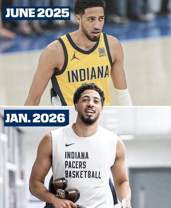 Tyrese Haliburton has put on some muscle 👀