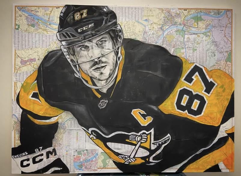 Finally finished my painting of Crosby!