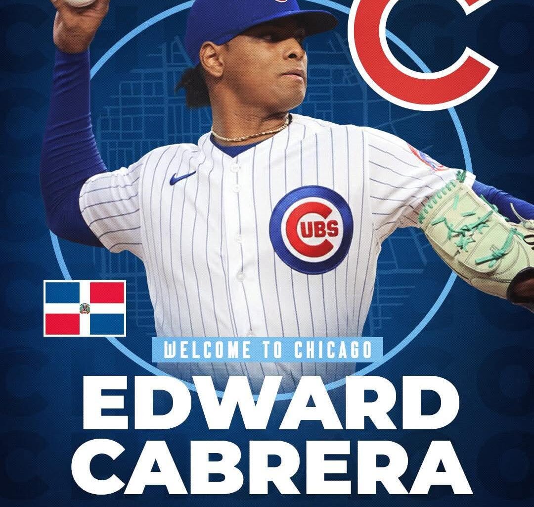 Chicago Cubs welcome Edward Cabrera