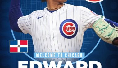 Chicago Cubs welcome Edward Cabrera