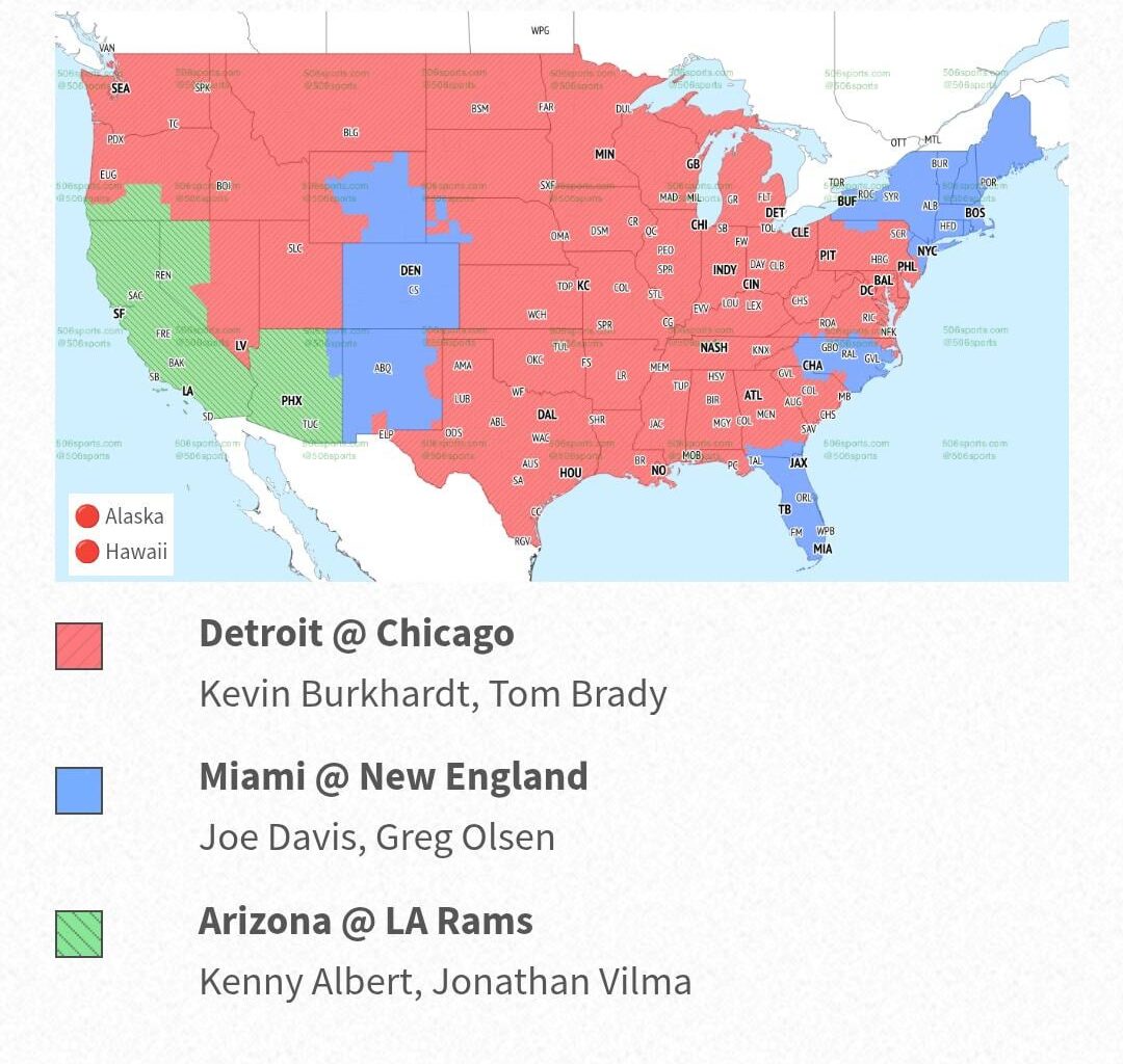 Sucks being a Bears fan in Bronco country