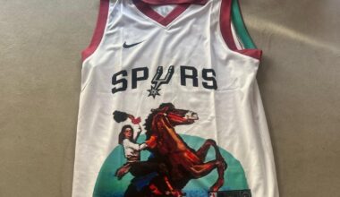 Most obscure counterfeit Spurs jersey I’ve come across