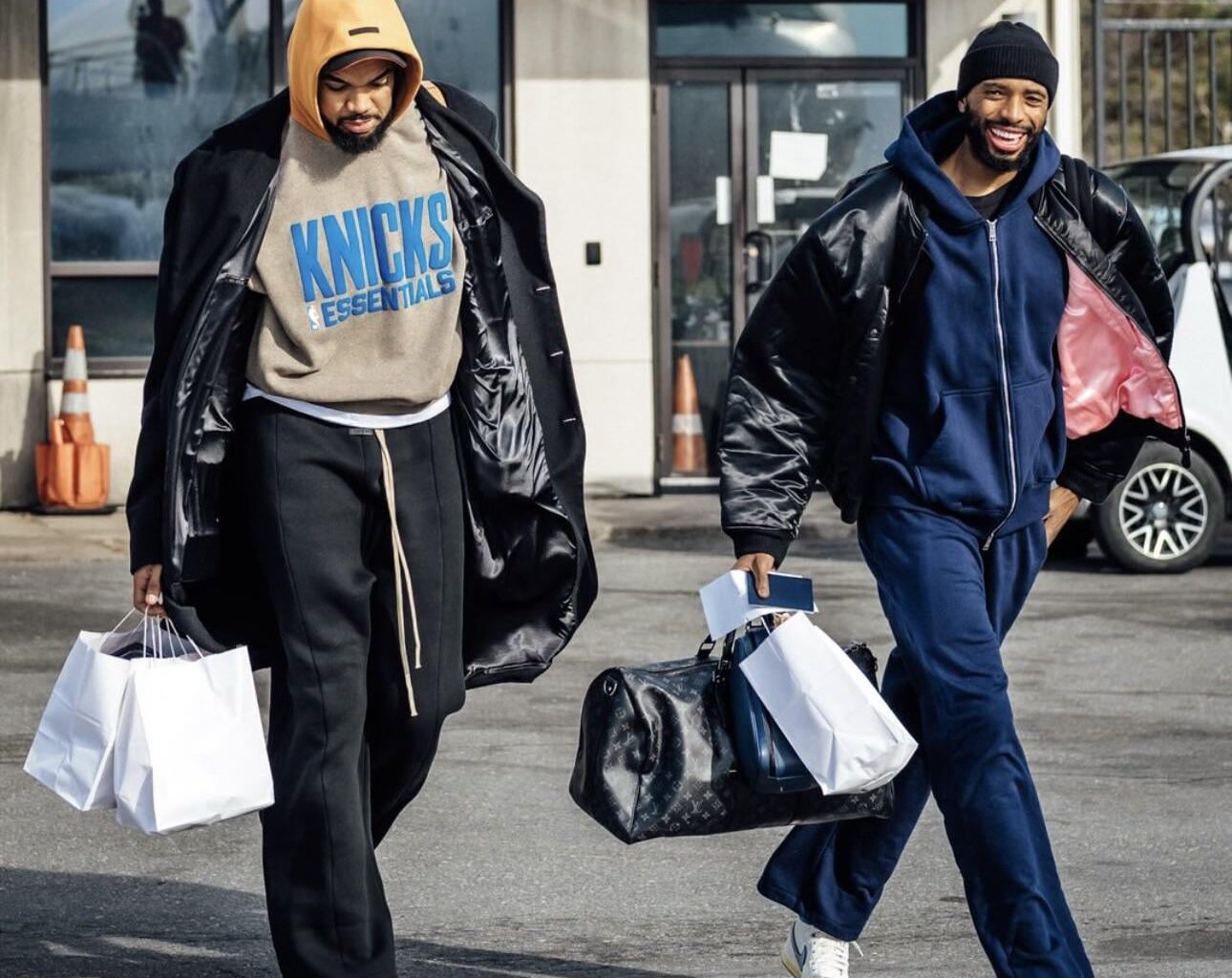 Knicks Travel Day pics!! Friday, January 23, 2026. 🛩️