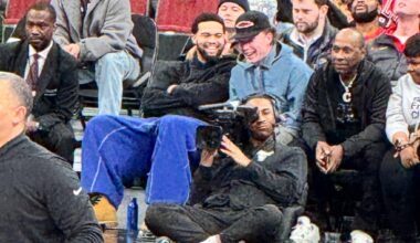 [Dave] Caleb Williams and PCA are back at the United Center. This time for the Bulls game.