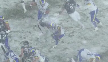 Shout out to Kyren for taking care of the ball during the cold