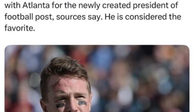 Falcons Legend, Matt Ryan will interview for the President of Football opening later this week