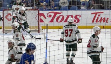 The one game I will get to see the Wild play in person this season. Let's go Wild!