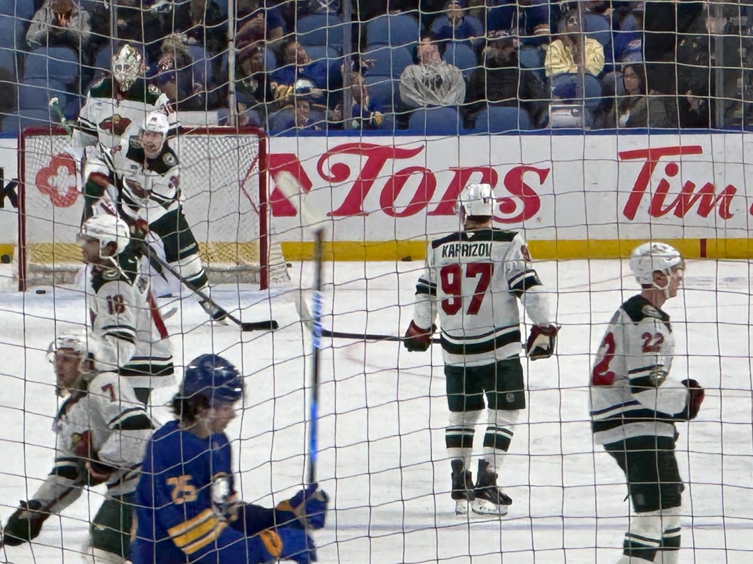 The one game I will get to see the Wild play in person this season. Let's go Wild!