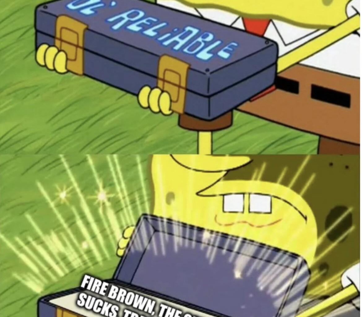 I don’t care I’ll post it two days in a row. This sub is at hits most hilarious when it crashes out over every single loss.