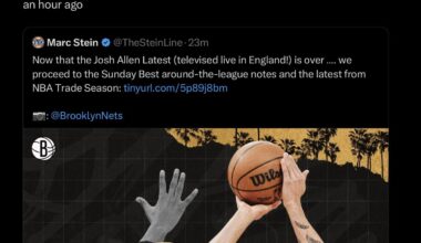 “I keep hearing pushback about Nets' willingness to part with [Michael] Porter before the offseason” - Marc Stein