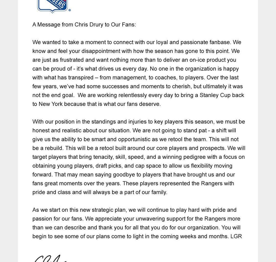 Sir another letter has hit the franchise