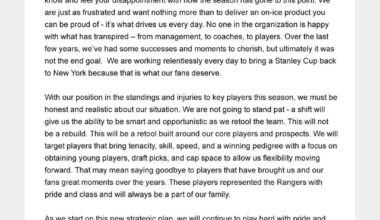 Sir another letter has hit the franchise