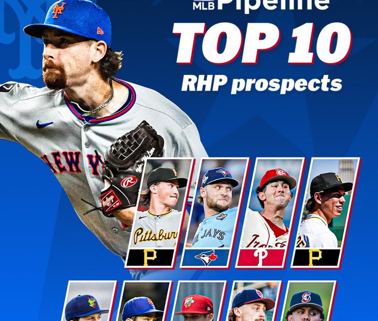 McLean and Tong make top 10 RHP on MLB pipeline