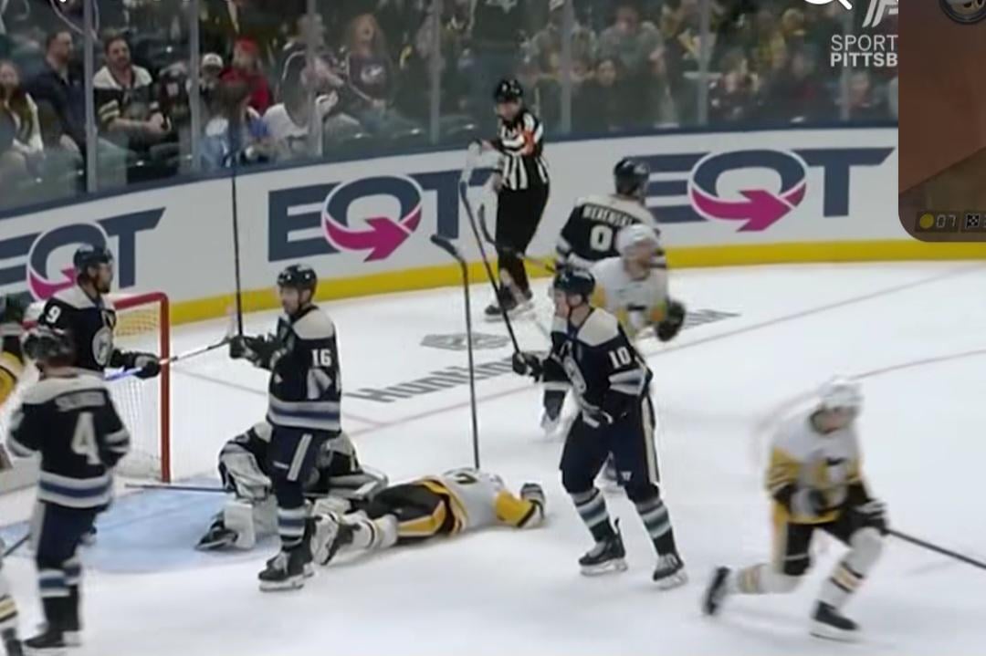 Rusty after Rakell's Game-Tying Goal