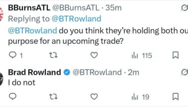 Brad on Zacch and KP being out