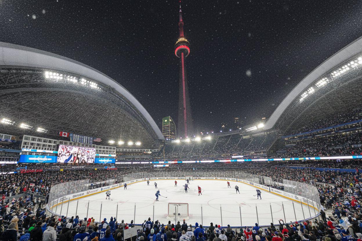 Winter Classic: Leafs vs Habs at Rogers Centre with the roof open in 2027 or 2028?