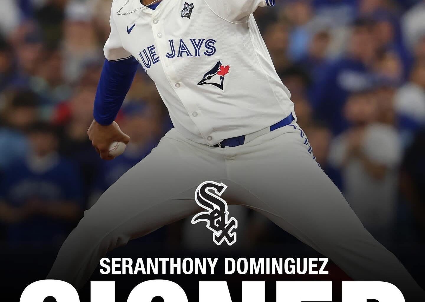 Seranthony Dominguez heads to the South Side. (2 years, $20 million)