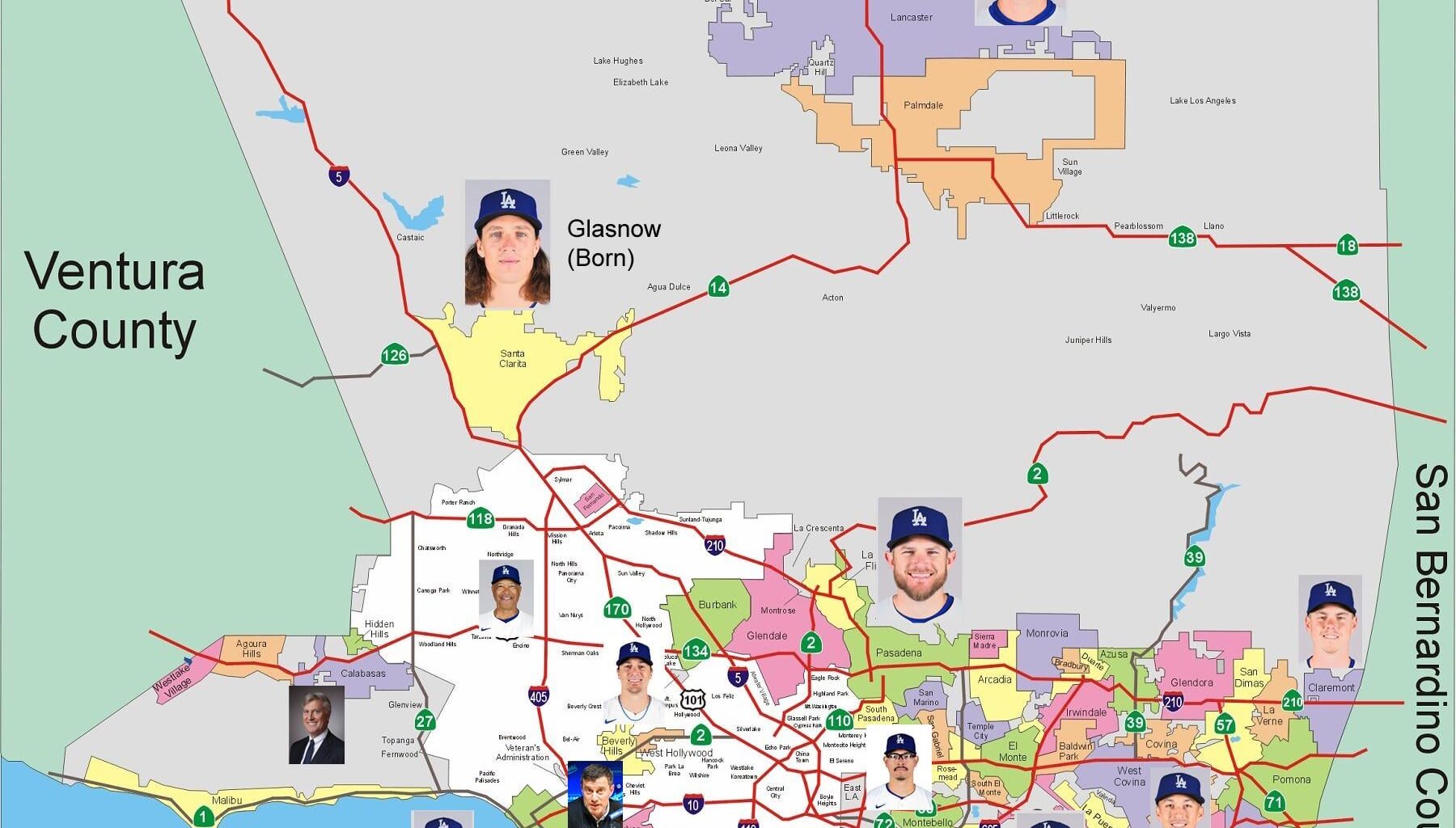 LA Dodgers if they grew up in SoCal. (Stereotype Meme)