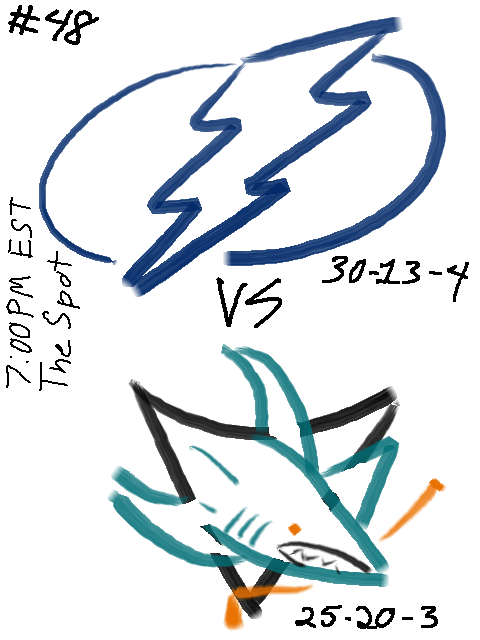 [PREGAME] Tampa Bay Lightning vs San Jose Sharks - 7:00pm EST - 01/20/26 - The Spot - Don't Get Too Comfy, It's Back On The Bus Tomorrow Edition