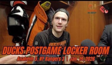 Cutter Gauthier scores twice, 22nd of the season on his 22nd birthday | Full Ducks Postgame Media with Gauthier, Alex Killorn and Joel Quenneville