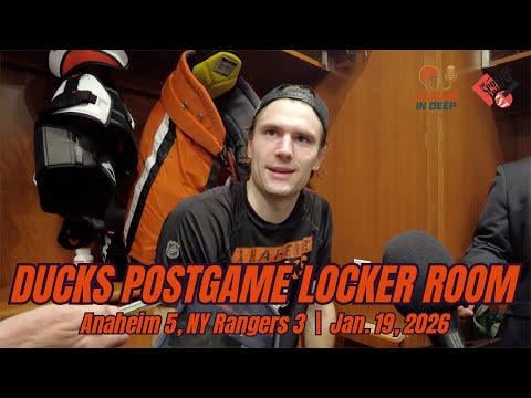 Cutter Gauthier scores twice, 22nd of the season on his 22nd birthday | Full Ducks Postgame Media with Gauthier, Alex Killorn and Joel Quenneville