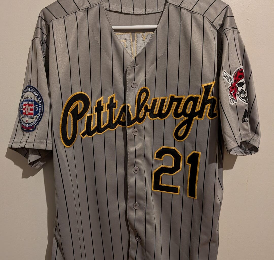 First ever baseball jersey, got it from eBay, I like it, the quality is alright especially because I only paid $28 but like... What is it?😅