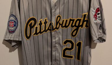 First ever baseball jersey, got it from eBay, I like it, the quality is alright especially because I only paid $28 but like... What is it?😅