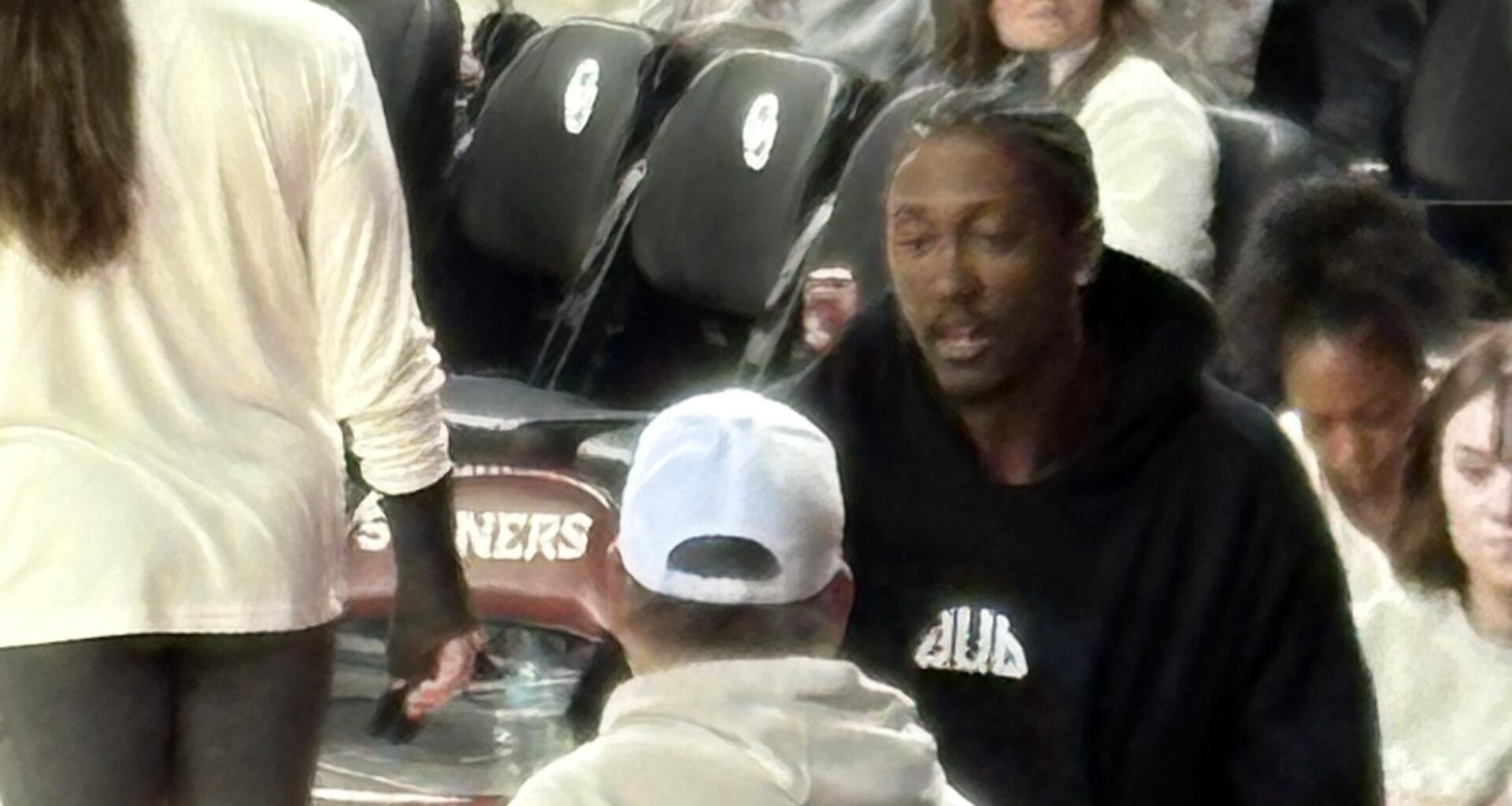 Jdub at OU Women’s Game vs South Carolina tonight