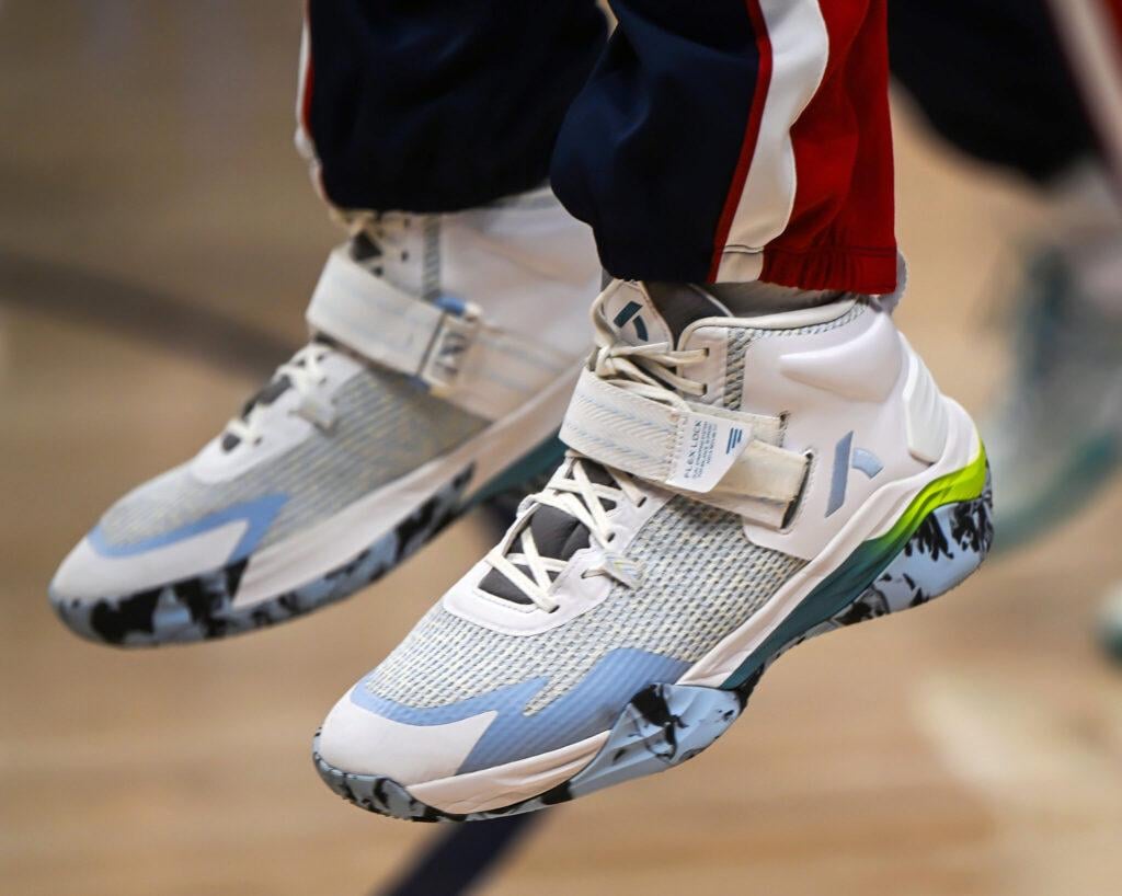 ‘What are those?’: The story behind Spencer Jones’ start-up sneakers for Nuggets