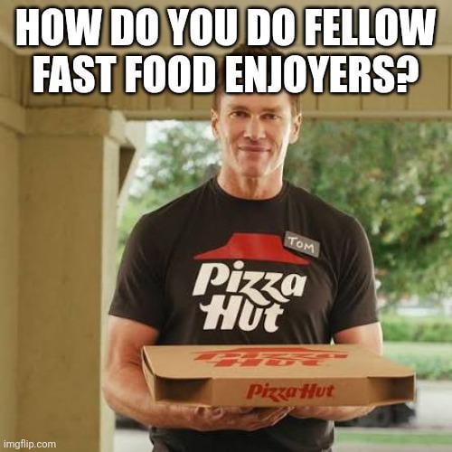 Tom Brady Pizza Hut