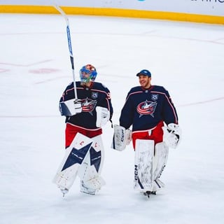 some whimsy and wholesome goalie duo pics