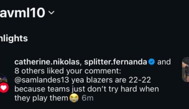 Tiago Splitters wife Fernanda just liked my comment on instagram