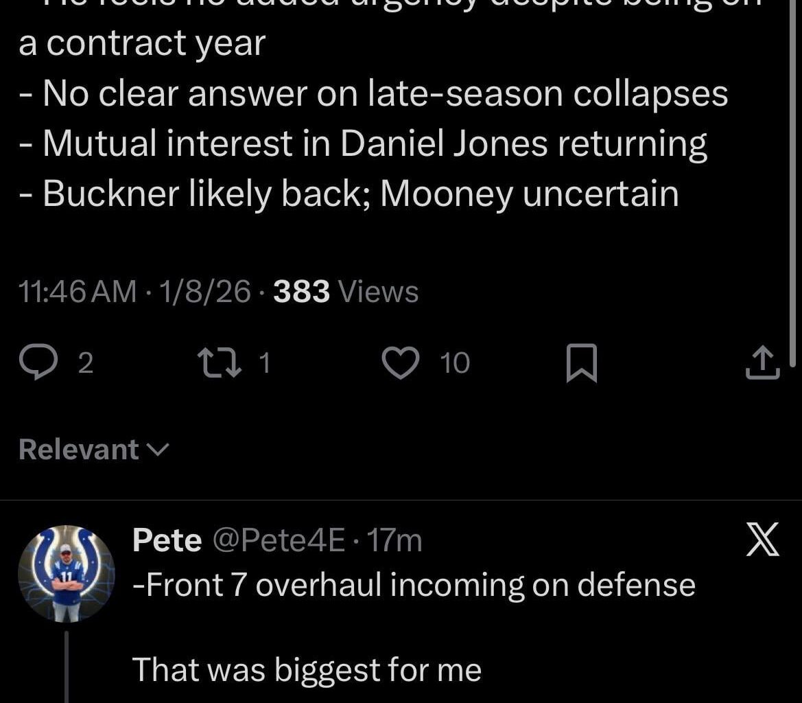 The offseason is going to be interesting