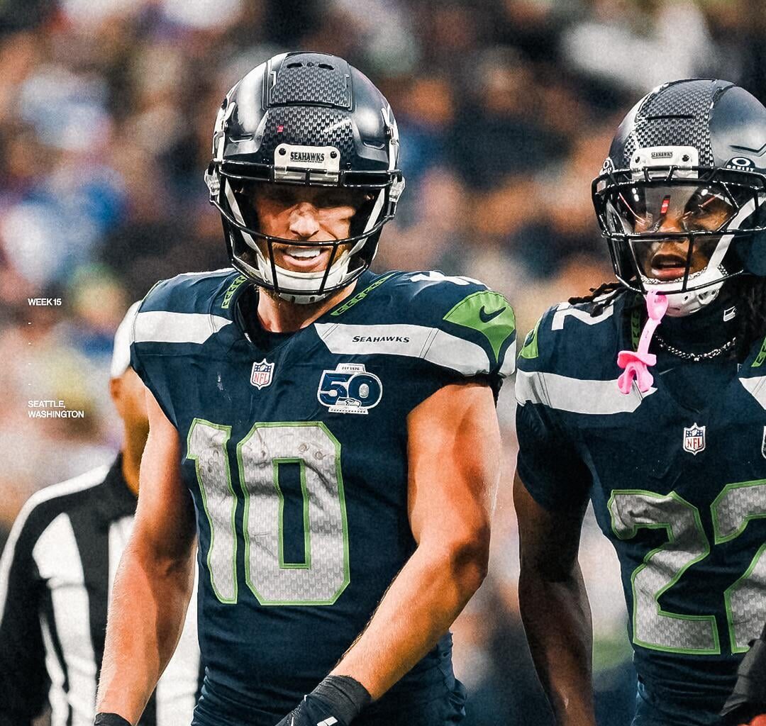Aside from JSN how comfortable are you with the Seahawks current receiving corps?