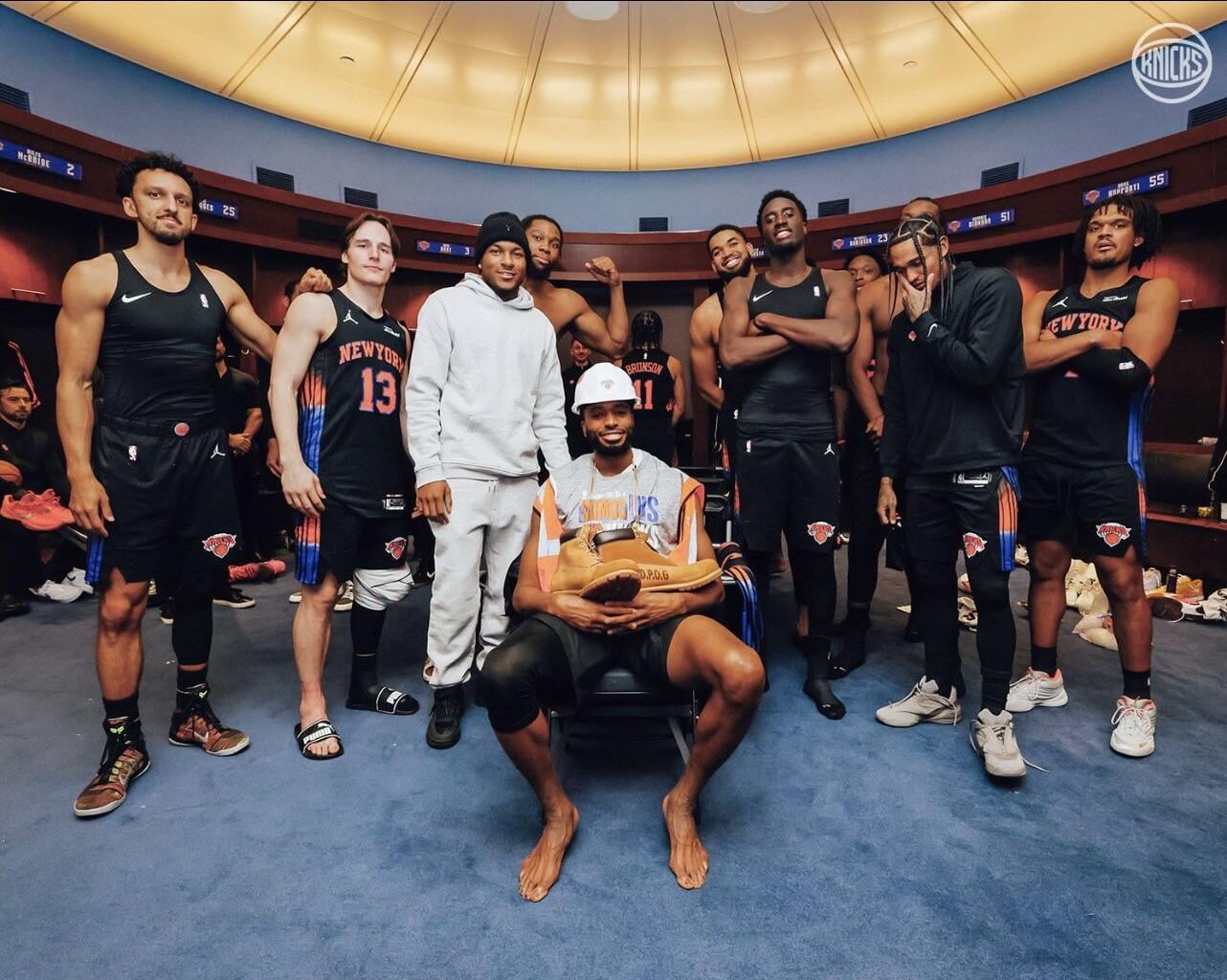 The DPOG is 🦺 Mikal Bridges 🙌 ‼️ vs Portland Trail Blazers. Jan 30, 2026 🧨💥