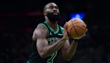 Chris Bosh: "Can we give Jaylen Brown some credit? He should be MVP. Nobody slotted Boston to be 2nd and Jaylen to be playing the way he is"