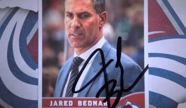 Avs Personnel of the Day - (Day 22) - Jared Bednar