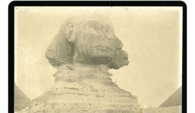 1914 White Sox and N.Y Giants in front of the Sphinx.